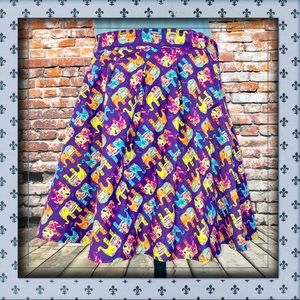 ModCloth Retrolicious Travel Brightly Skirt 2X